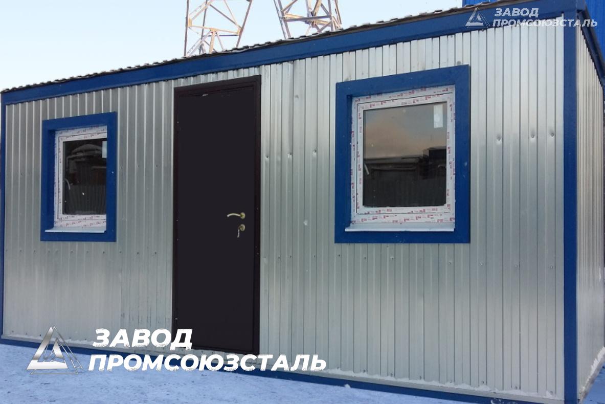 bytovka-dlya-prozhivaniya-rabochego-personala.-24h24h6-m.-uteplenie-100-mm.-srok-izgotovleniya-7-dnej.-otpravlyaem-v-g.-irkutsk. Дачная бытовка металлическая 2,4*2,4*6 м, планировка № 2